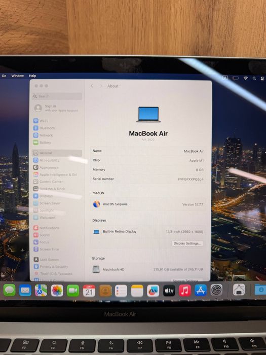 MacBook Air M1 13” 2020