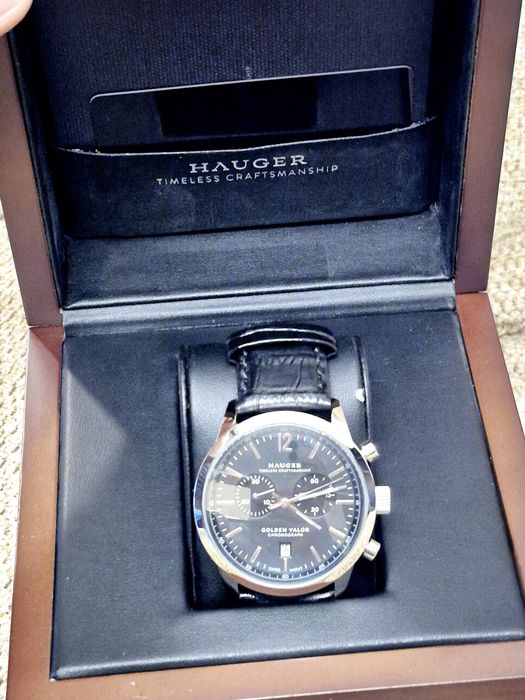 Ceas Hauger Golden Valor Chronograph