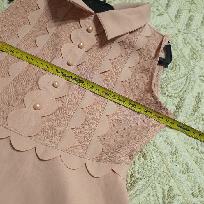 Дамска розова рокля