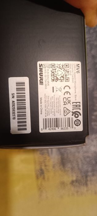 микрофон Shure MV6 USB