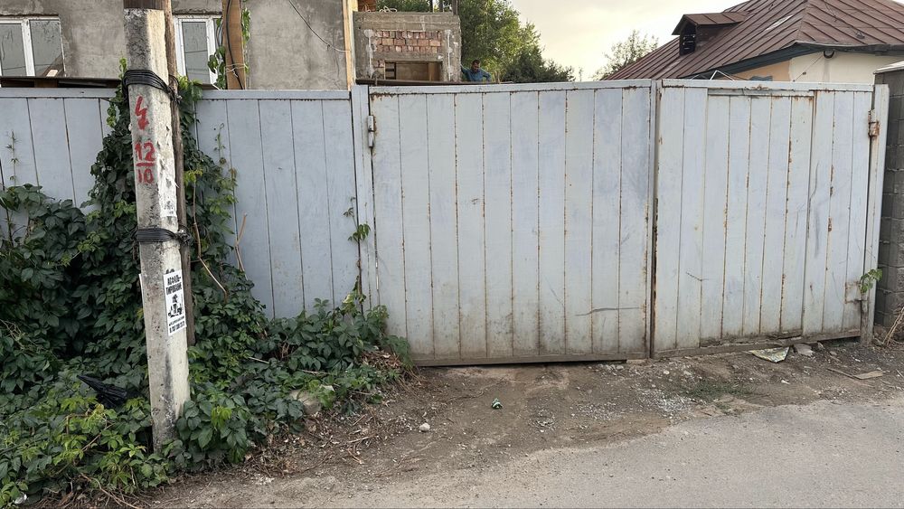 Забор 30 метр. Ворота 2 шт.