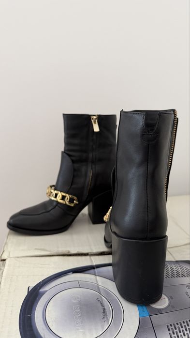 Botine Negre Musette - Marimea 35