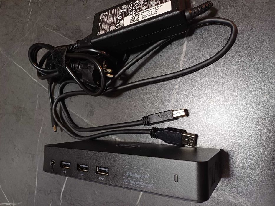Docking Station Dell Model D3100 4K Display Link - Plug&Display