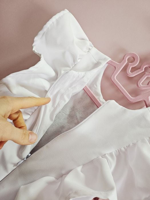 Официална рокля с българска шевица 128см