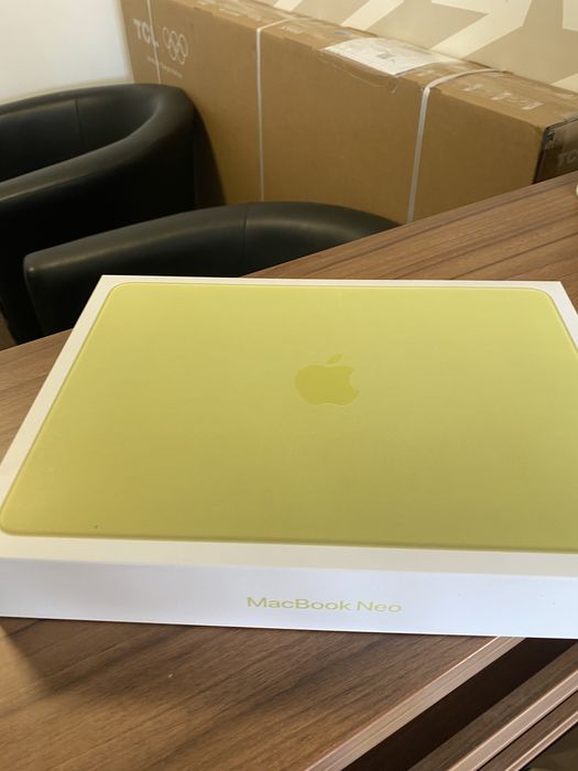 MacBook Neo 15 A18 Pro, 256 GB, 8 GB RAM, Citrus, Sigilat, Cod produs: 0RXJ