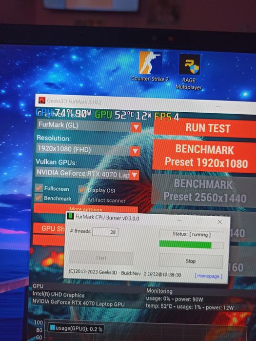 Vând sau Schimb Laptop Gaming MSI 17HX DDR5