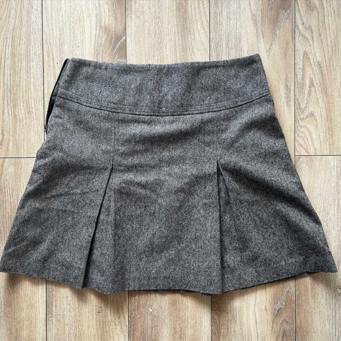 Fusta vintage lana scurta