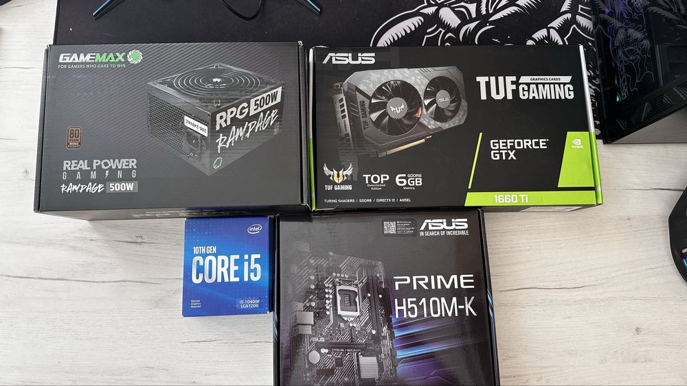 Геймърски PC GTX 1660 Ti / i5 / 16GB / SSD – ТОП състояние