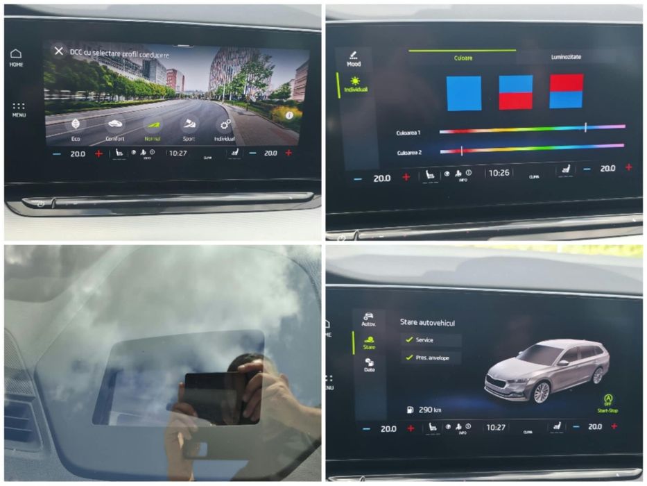 Skoda Octavia. 2023.Bord Virtual Cockpit. Matrix. Cameră. Portbagaj electric.