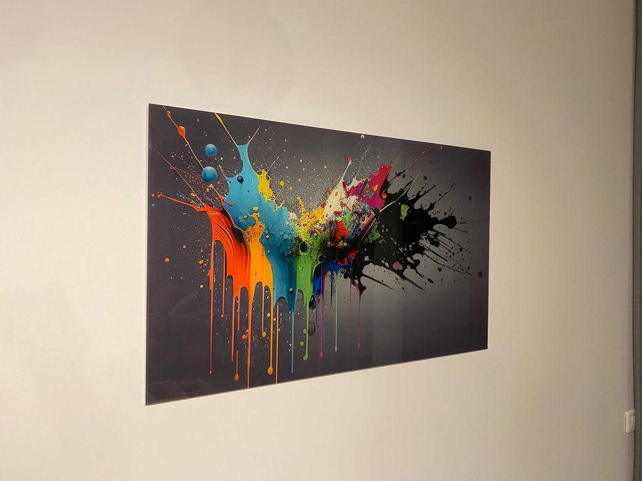 Tablou splash sticla securizata, imprimare UV