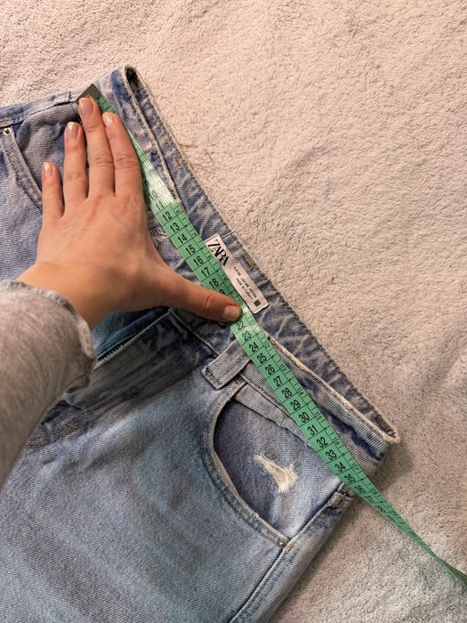 Blugi Zara mom fit