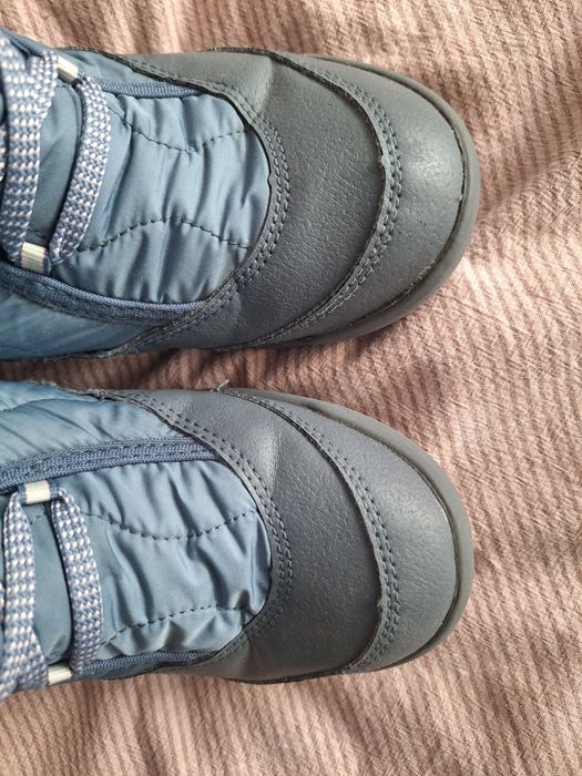 Детски непромокаеми ботуши за преходи с цип Quechua