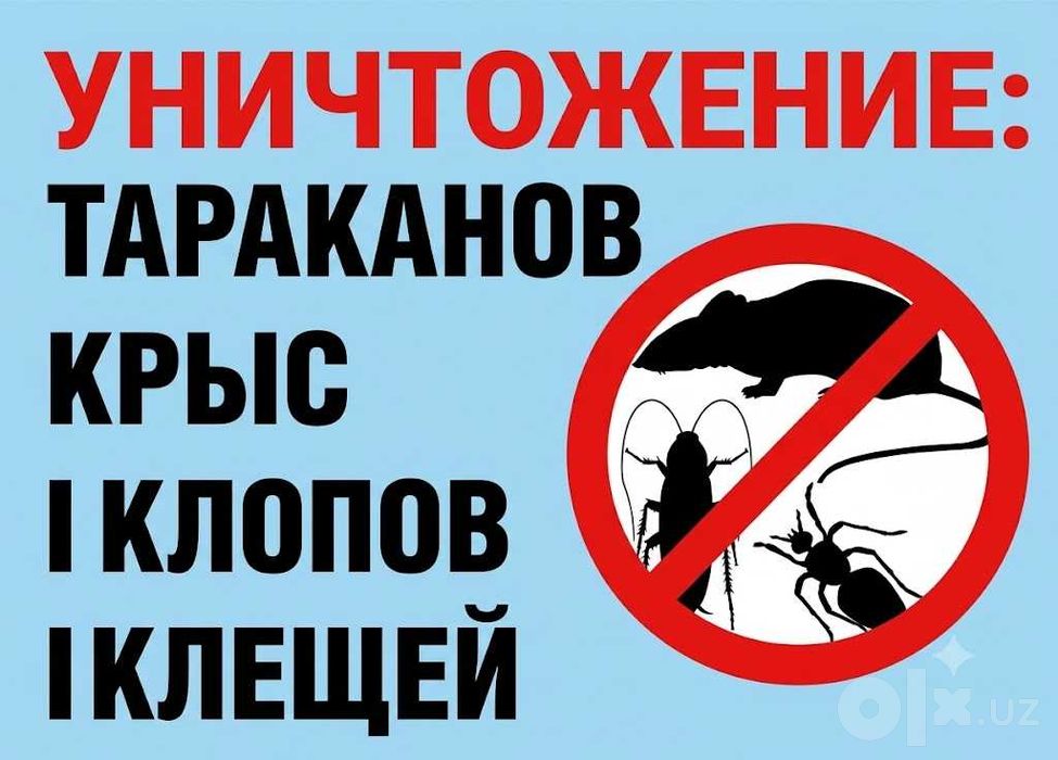 Дезинфекция с гарантией | Dezinfeksiya | Клопы тараканы | Toshkent