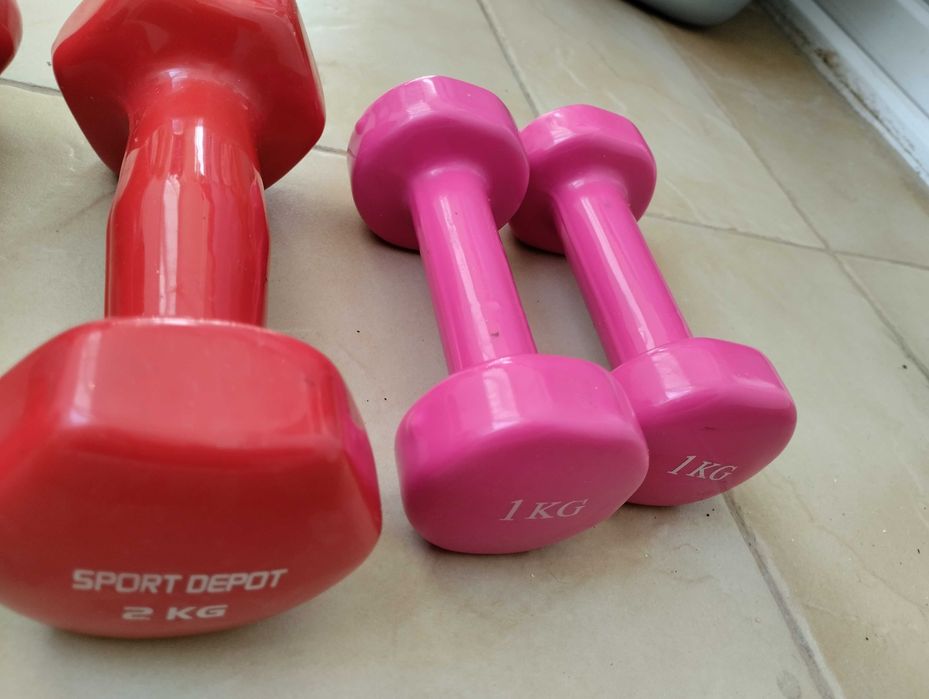 Дъмбели - 3 комплекта