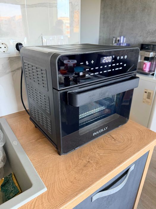 Еарфраер Involly AF-150ID 1600W Air Fryer Oven, 18 in 1 еар фраер