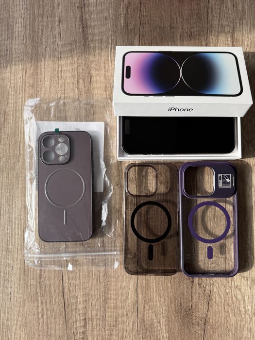 iPhone 14 Pro, 256 Gb, Deep Purple impecabil