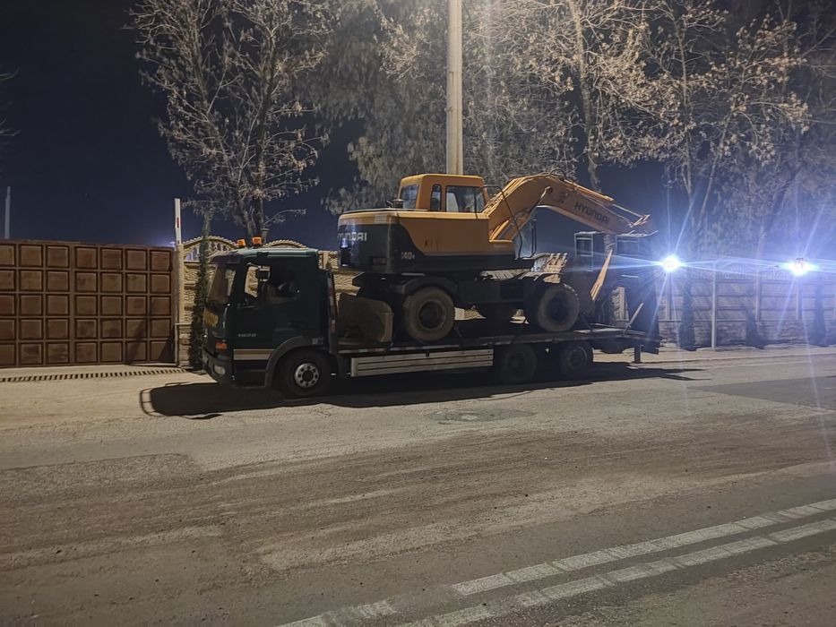 Evakuator kara kran manipulator hizmati