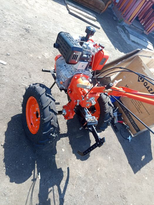 Продам  дизельный мотоблок с прицепом