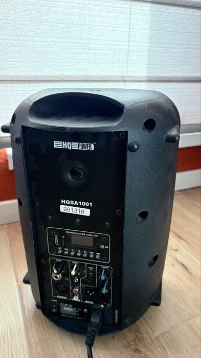 Boxă activă HQ Power HQSA1001 – 100W, USB/SD, intrare microfon