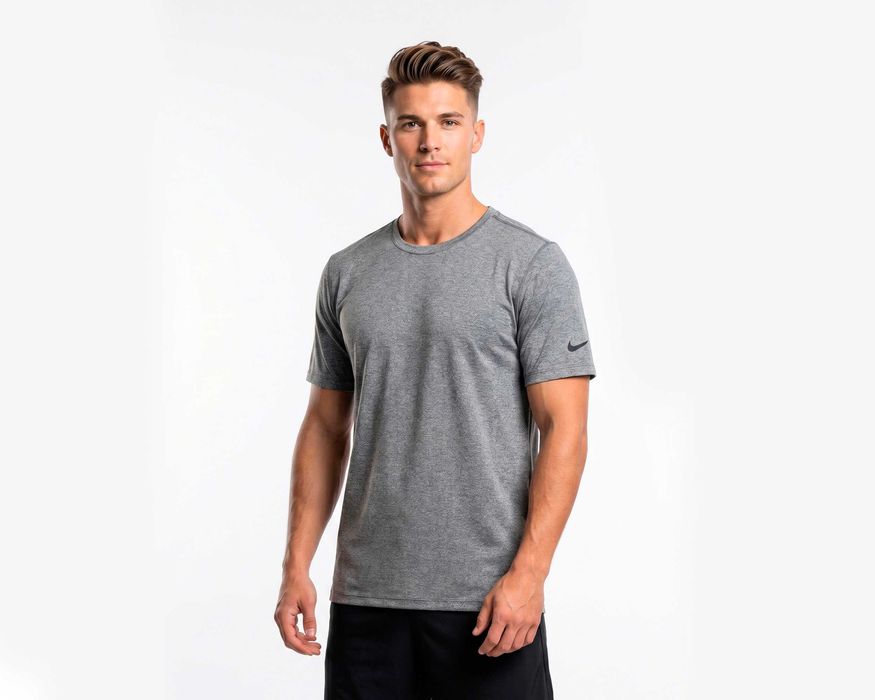NIKE Оригинална мъжка тениска за тичане / фитнес размер L