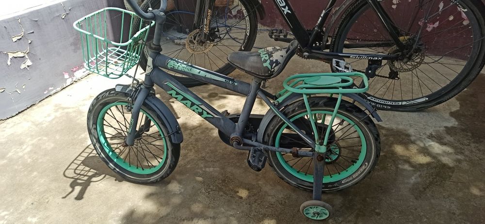 Два велосипеда в рабочем состоянии.