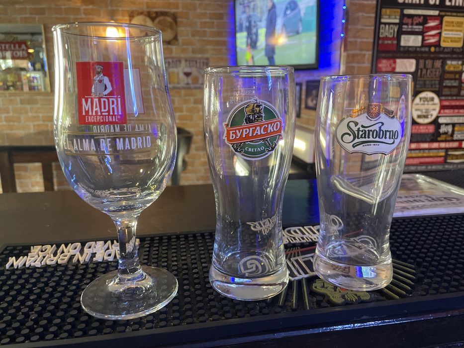 РАЗПРОДАЖБА! Чаши за бира, комплект 6 бр.