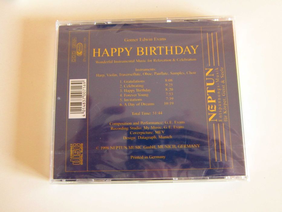 cadou rar Happy Birthday Wonderful  Relaxation&Celebretion nou,sigilat