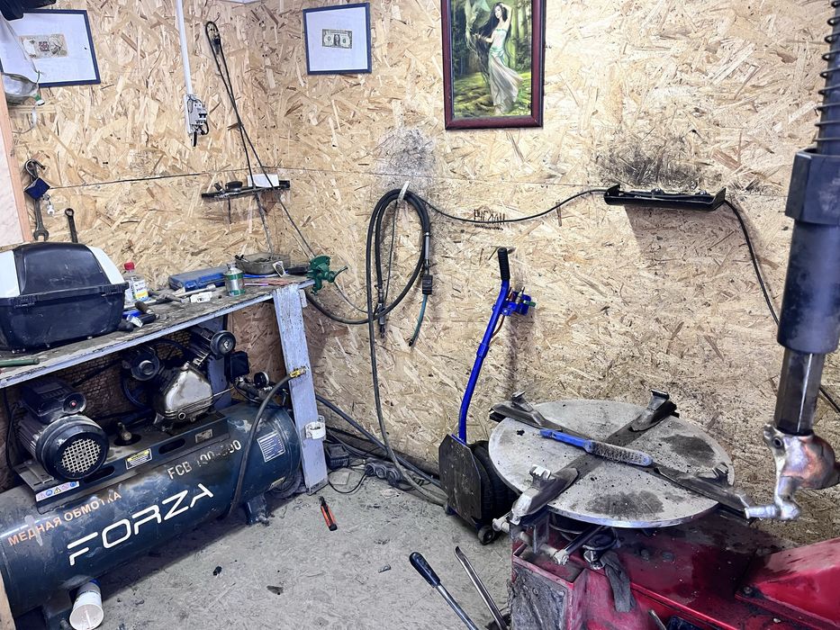 Шиномонтаж бубка 4м на 3 м