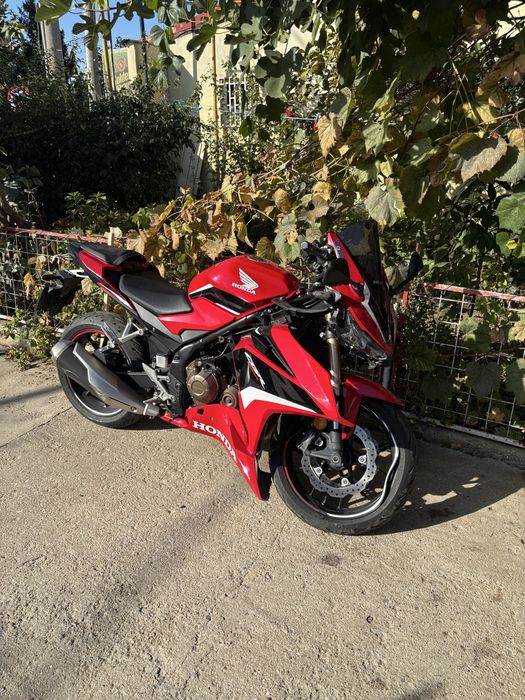 Vand honda cbr 500 accidentet