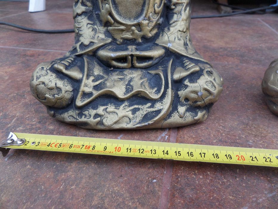 Buddha statueta cu patina 28 cm inaltime frumoasa,deosebita ieftina