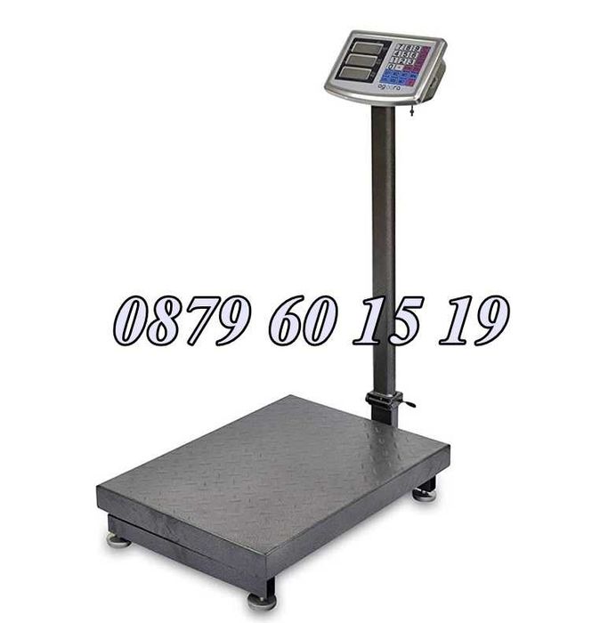 Платформен електронен кантар 1000 кг/ електронна везна до 1 тон
