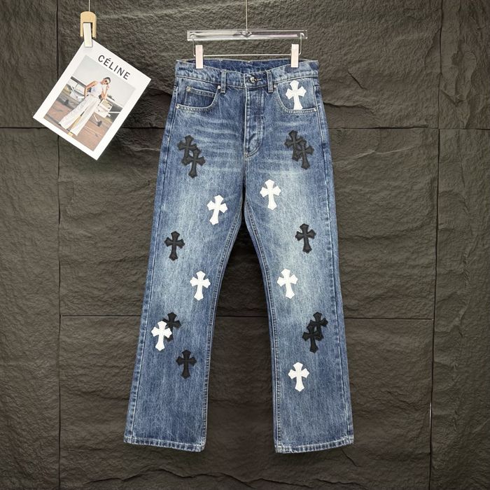 Дънки loewe balenciaga chrome hearts