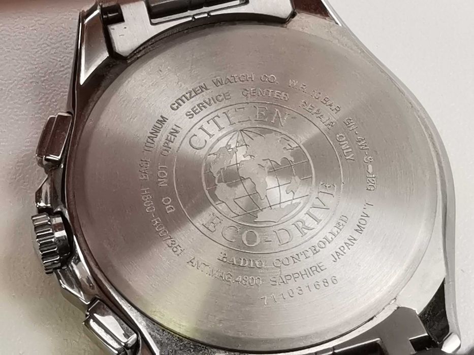 Citizen Eco-Drive Radio Controlled Titanium AT8130-56E мъжки часовник със соларно захранване, сапфир кристал и изработен от титан