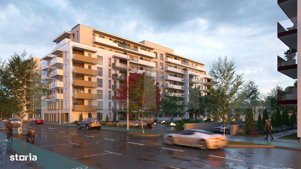 Apartament cu 2 camere, 45 mp, Ansamblu Rezidential, zona RIVUS