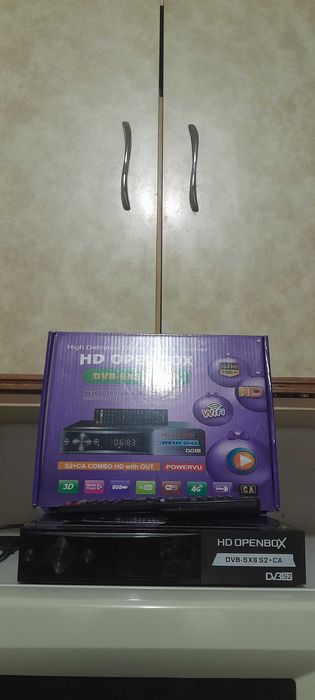 Спутниковый тюнер ресивер HD Openbox DVB-SX6 S2+CA. 2й тюнер в подарок