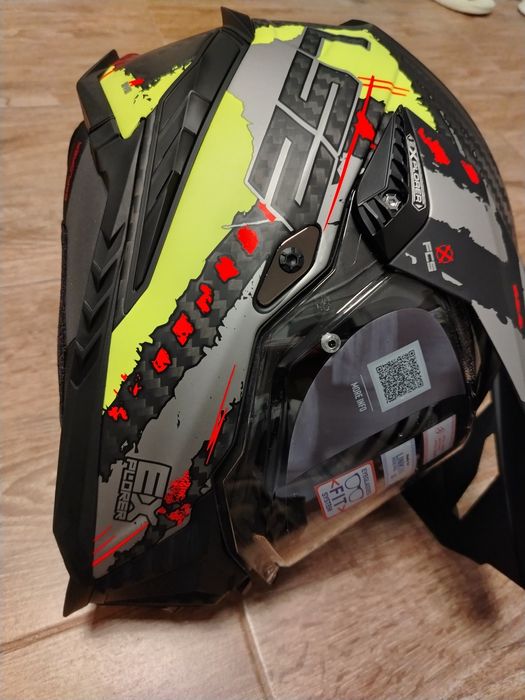 Casca LS2 MX701 Explorer C EXTEND Galben Mat HV 3XL