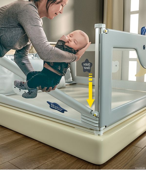 НОВИ! Висока преграда за легло, страница, сваляща / заграждение бебе