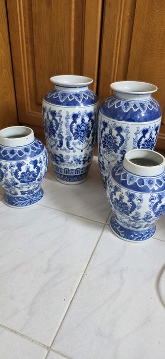 Старинни вази,японски сервиз,