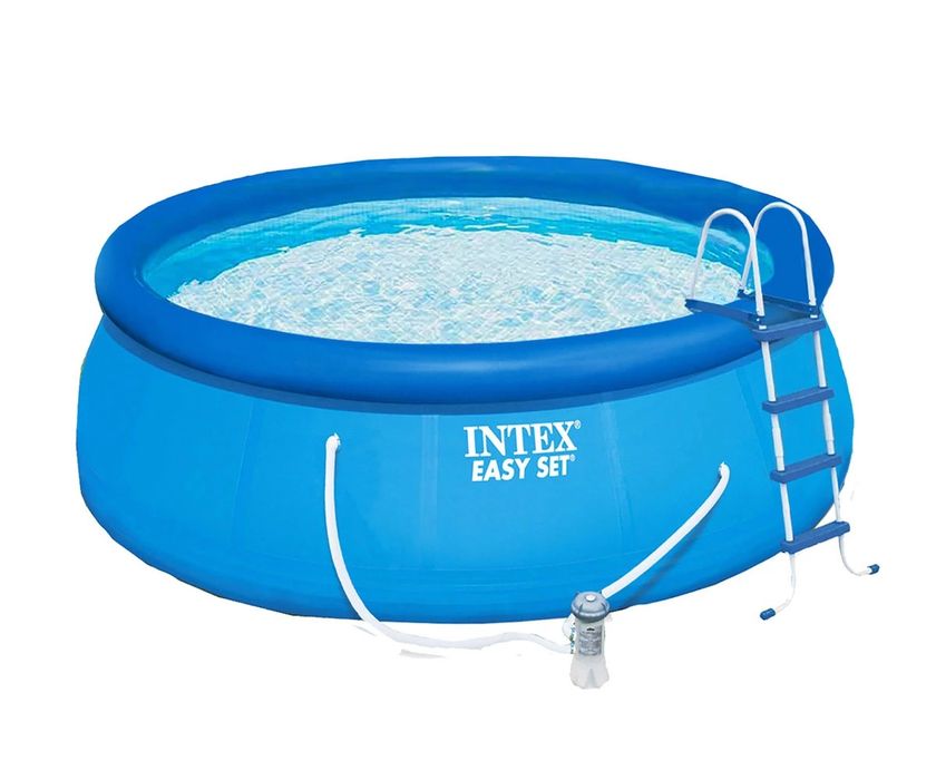 Надуваем басейн INTEX Easy Set, 457 х 122 см. с филтърна помпа