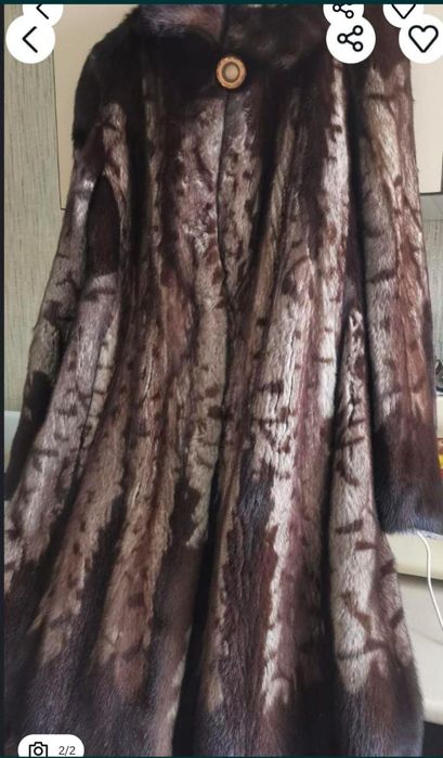 шуба норковая новая