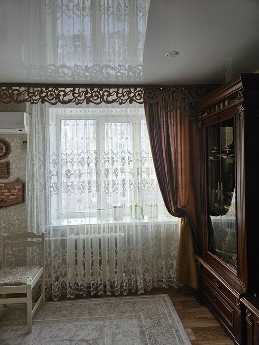 Шторы с тюлью, комплект