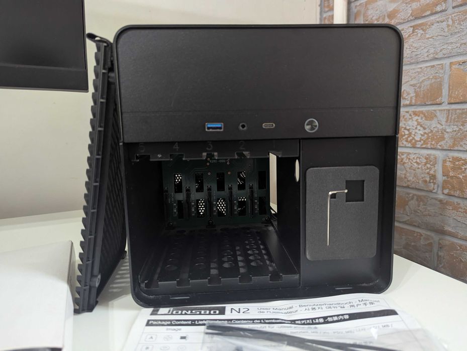 Jonsbo N2 черный NAS корпус