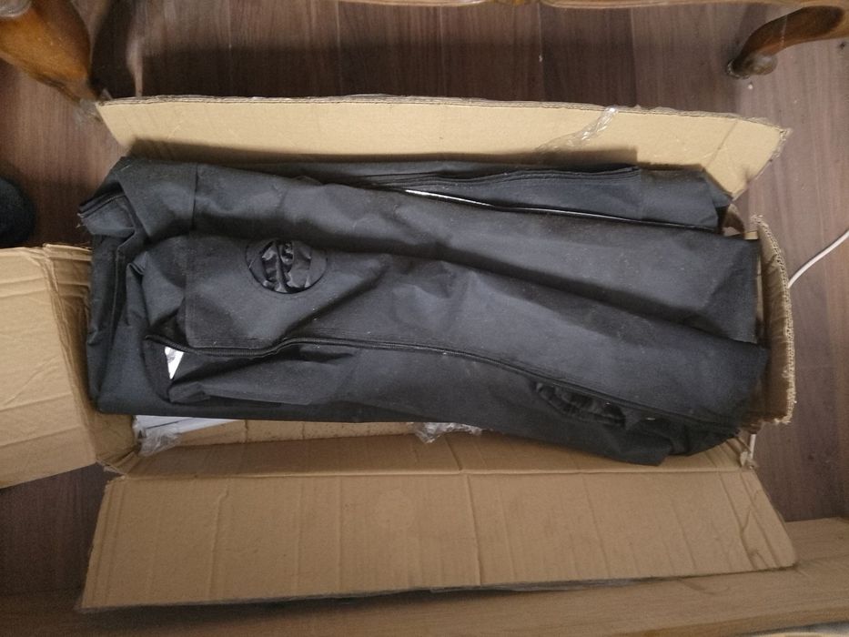 Growbox + led лампа + вентилатор с филтър и филтър + уред за температу