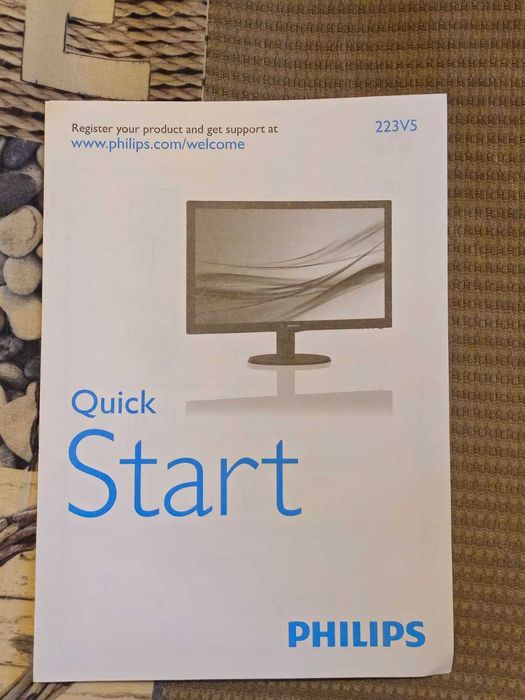 Vand monitor Philips 223V5L 60hz