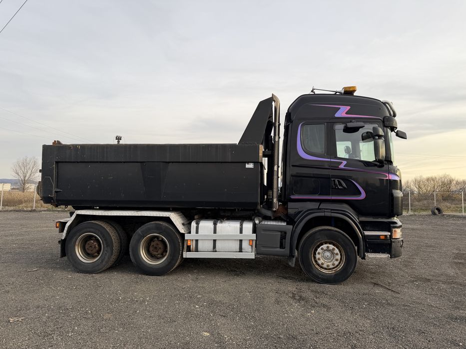 Scania R500 V8 6x4 basculabil FINANTARE AVANS 0%