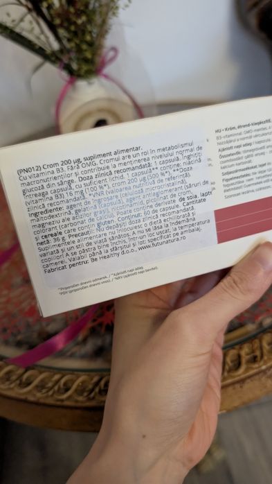 Crom 200 µg e + Vit B3 60 capsule