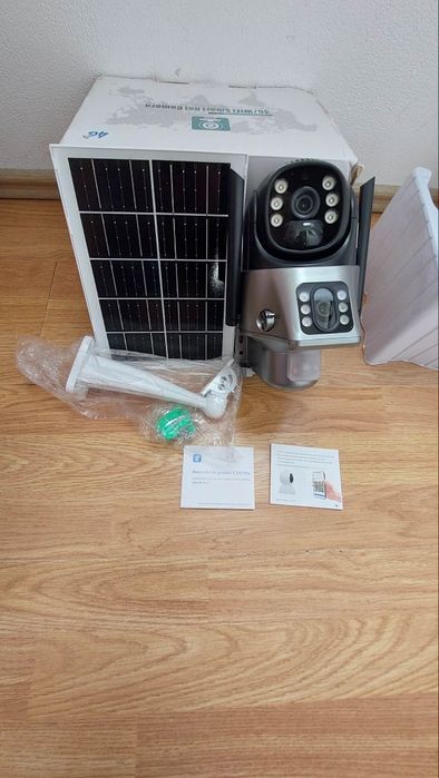 Camera Supraveghere 4G cu panou solar