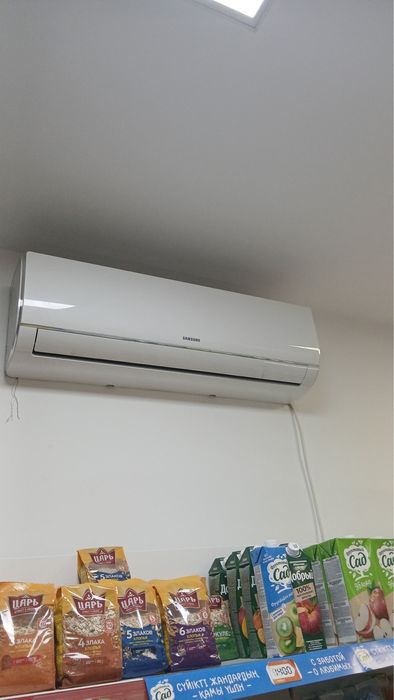 Кондиционер мен полка сатылады!