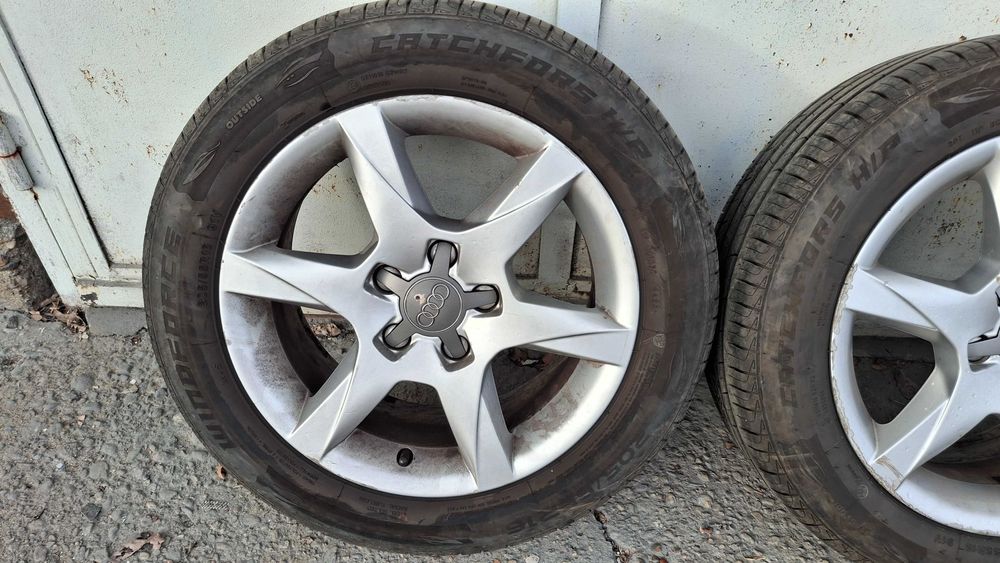 Алуминиеви джанти с летни гуми