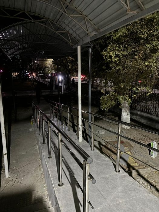 Перила, пандус, аргон